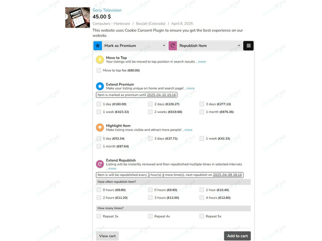 Osclass Pay Payment Plugin