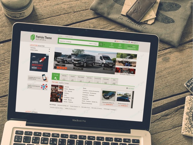 Patricia Free Osclass Theme - Classifieds & Marketplace - Osclass themes
