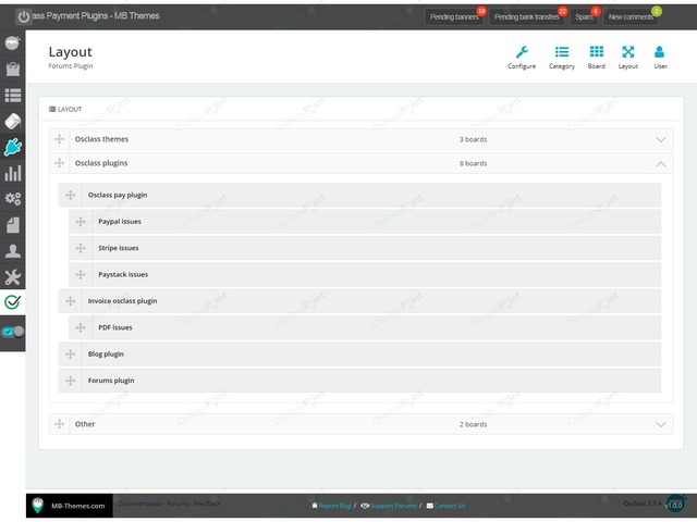 Forums Osclass Plugin