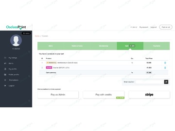 Voucher & Discount Osclass Plugin - Payments & Ecommerce - Osclass plugins