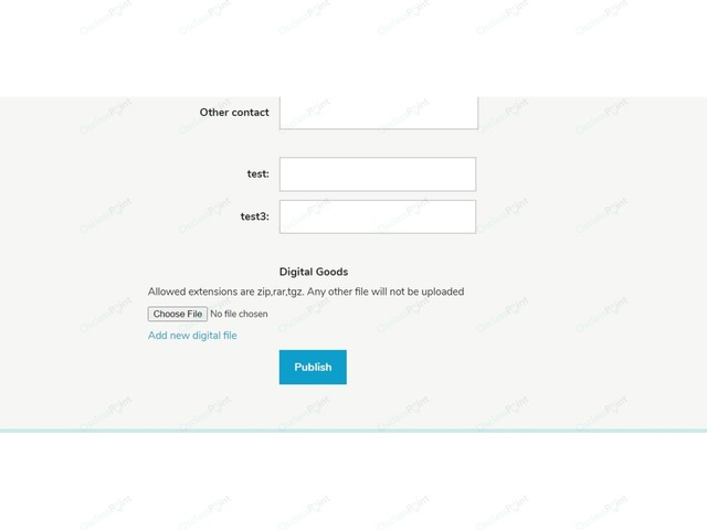 Digital Goods Osclass Plugin - Attributes, Fields & Maps - Osclass plugins