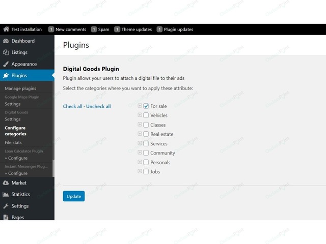 OsclassPoint.com - Digital Goods Osclass Plugin
