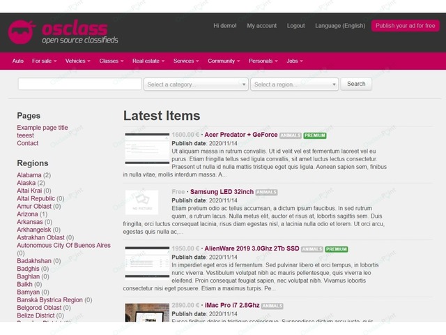 Osclass themes - Repurpose Osclass Theme