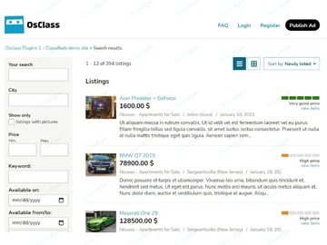 Price Comparison Plugin - Design & Interface - Osclass plugins