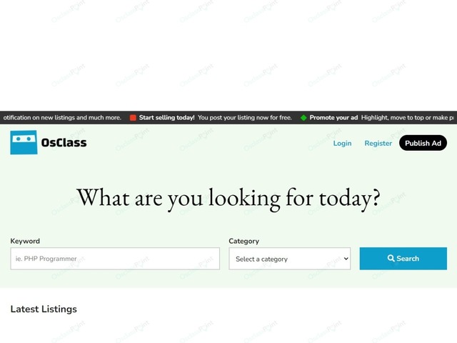 Flash News Osclass Plugin - Chat & Messaging - Osclass plugins