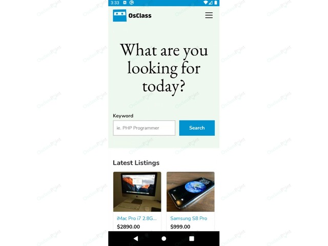 PWA Osclass Plugin (Native Apps Tool)