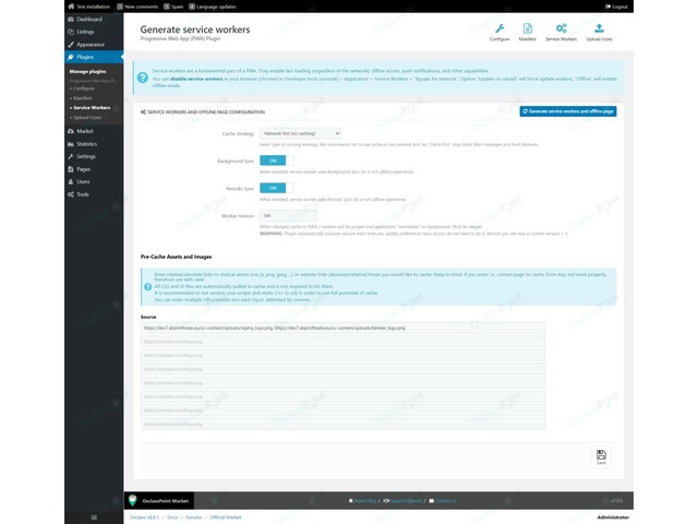 PWA Osclass Plugin (Native Apps Tool)