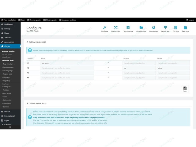 OsclassPoint.com - Seo PRO Plugin