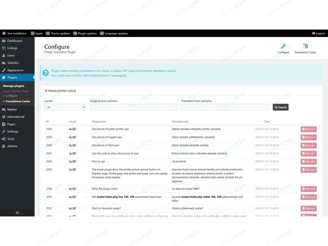DeepL Translator Free Plugin for Classifieds - Osclass plugins - OsclassPoint.com