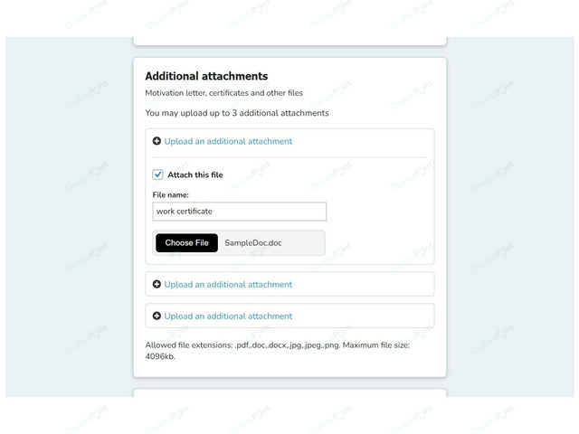 Job Application Form Plugin