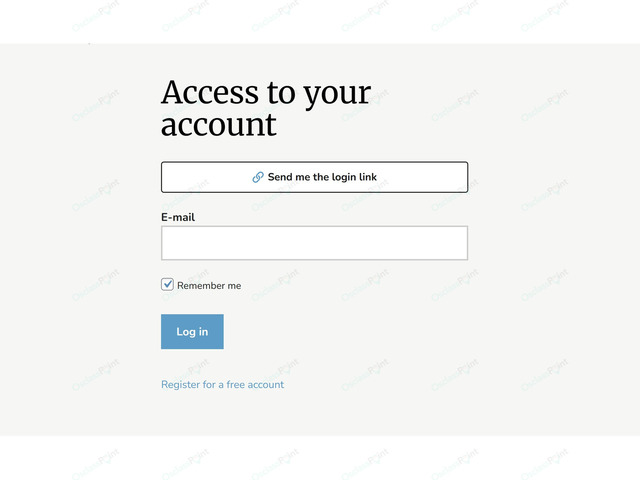 Email Link Login Plugin - Login & Social - Osclass plugins
