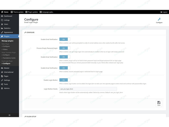 Login & Social - Email Link Login Plugin